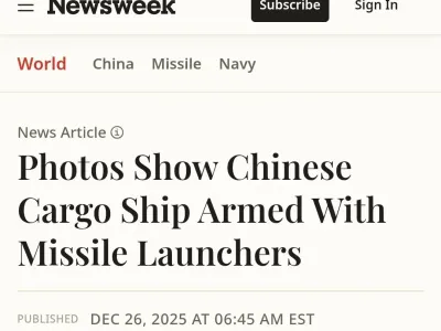 최근 중국이 바다에서 하는 짓