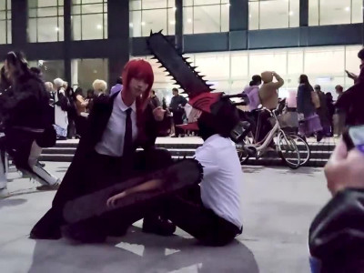 체인소맨이 마키마와 바람피는걸 목격한 레제