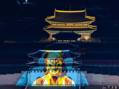 요즘 서울 광화문 풍경