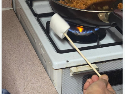 엄마가 제육 볶는데 아빠가 난입해서 마쉬멜로 구음