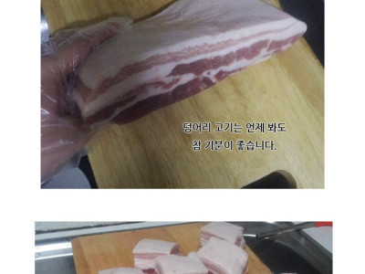 동파육 만들어 먹는 만화