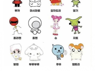 조상님들만 안다는 캐릭터