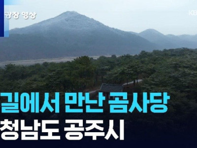 숲길에서 만난 충청남도 공주시 고마나루 곰사당