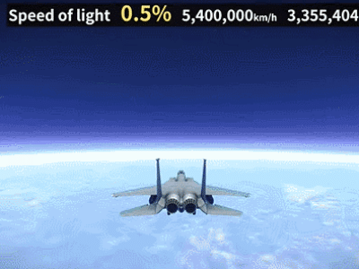 빛의 속도 체감하기