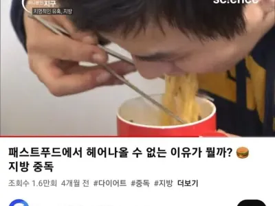 면은 좋지만 빵은 싫은 이유