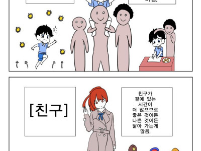 성격 형성에 가정 환경 vs 친구 만화