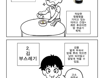 가성비 좋은 뿌려먹는 것들 만화