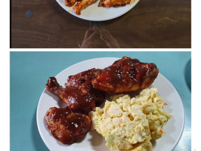 미군들이 줄서서 먹는다는 치킨집.jpg