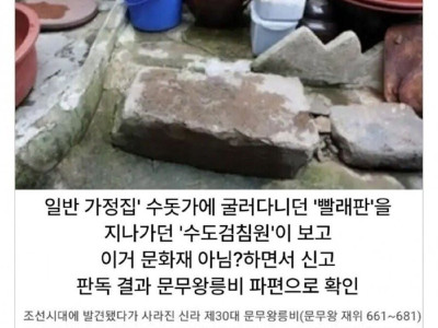 걩주의 흔한 가정집 빨래판