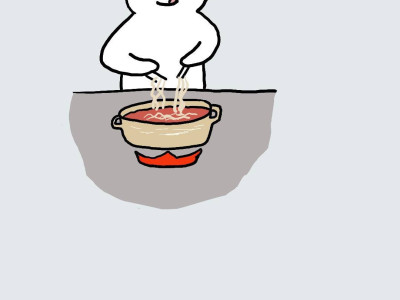 평범한 일상 만화- 소울 푸드