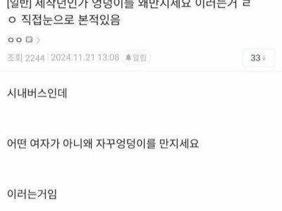 버스에서 엉덩이 만진 아재 썰.txt
