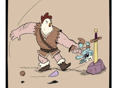 저주 받은 새대가리 용사.manhwa