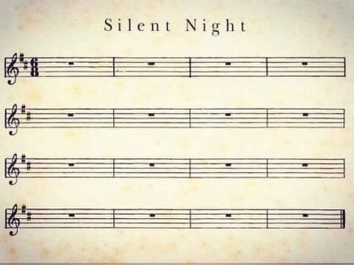 고요한 밤 악보