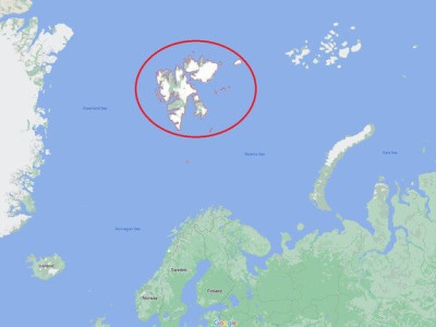 지구 최북단에 있는 유령마을