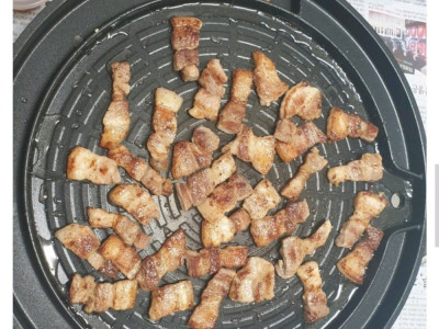 삼겹살 잘못 자른건지 봐주세요