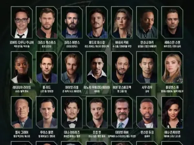 어벤저스 둠스데이 공식 캐스팅 라인업