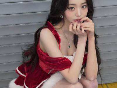 장원영 크리스마스 의상