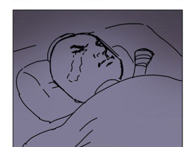 본격 신병 받는 만화