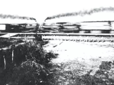 19세기말 있었던 기차 충돌쇼