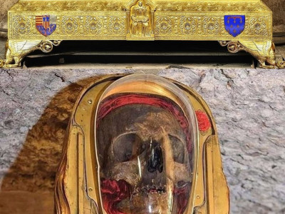 프랑스에 있다는 마리아 막달레나의 두개골