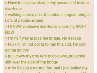 미친듯한 배탈에 회사에서 조퇴한 사람