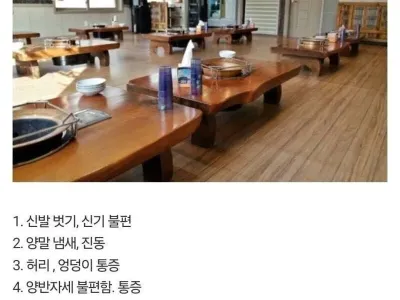 많이 사라지고 있는 식당 문화