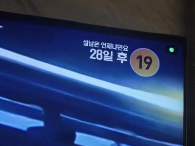 설날이 언제인지 알려주는 OCN