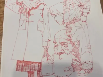 취미로 다시 그림그리고 잇어