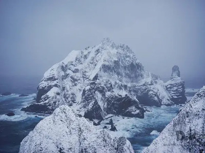 눈 내린 날 독도
