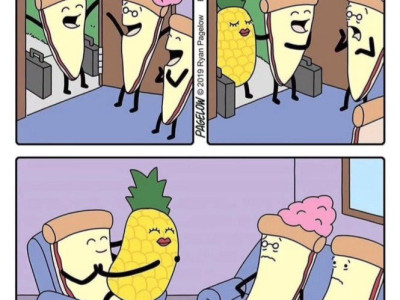 파인애플 피자가 만들어진 이유 외.manhwa