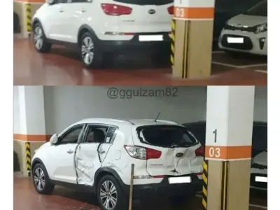 X같이 주차한 사람 부르는 법