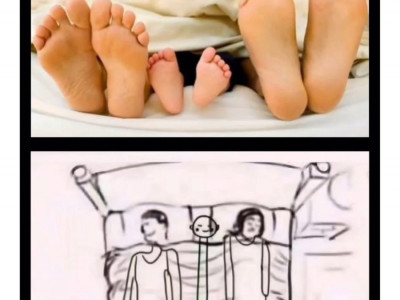 가족발사진 의문점