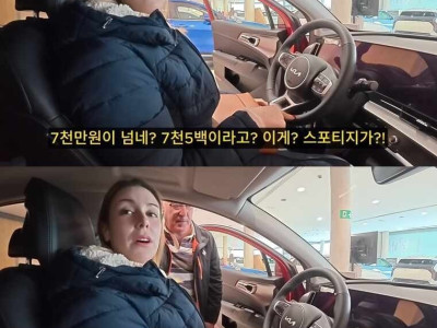 스페인의 한국 차값