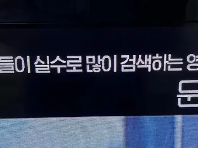 의외로 학생들이 실수로 많이 검색하는 영화