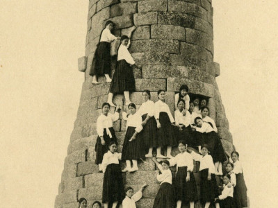 1932년 경주 수학여행 여고생들
