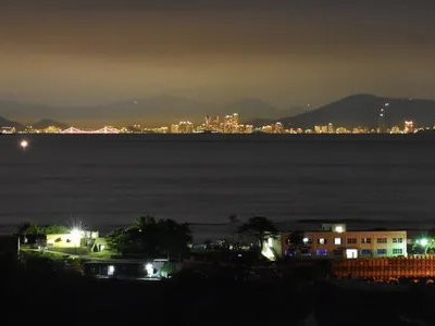 대마도에서 바라본 부산의 모습이라네요