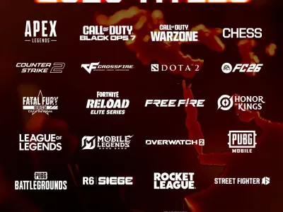 오피셜) Esports World Cup 2026 최종 종목 발표