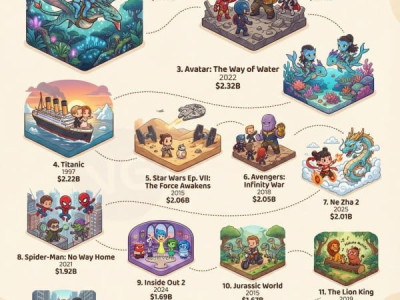 역대 가장 수익을 많이냈던 영화들 리스트