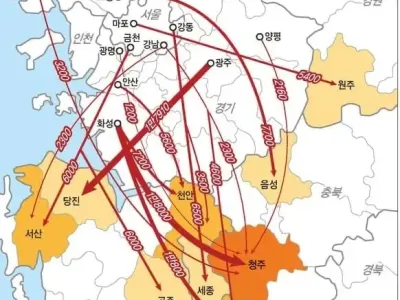 서울에서 발생한 쓰레기가 도착하는 곳