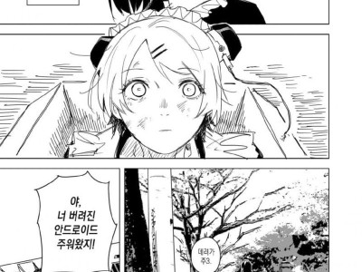 무표정 안드로이드 메이드 만화 - 메이드의 길줍