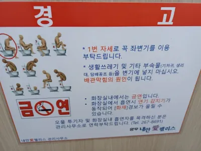 1번 자세 말고 다르게 싸는 사람이 있다고?