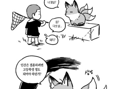 여우랑 친구되는 만화.manhwa