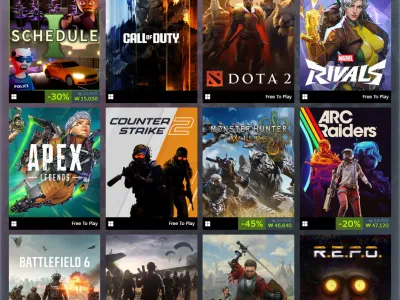 2025년 스팀 최다 수익 게임 목록