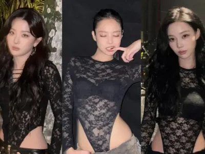 같은 옷 입었던 슬기 제니 윈터