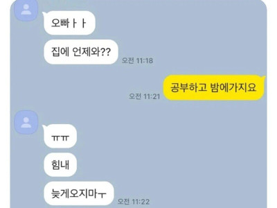 늦둥이 여동생과 오빠의 카톡.jpg