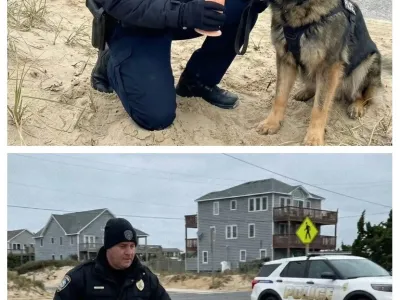 해변가에 떨어진 물건 주인 찾아주기