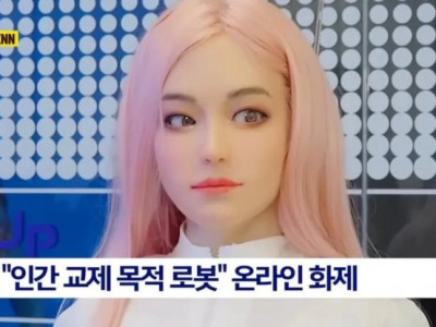 중국에서 만든 2억짜리 인간 교제 목적 로봇..