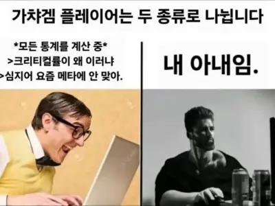 게임할 때 나뉘는 두 부류.jpg