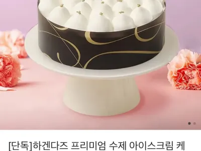 카카오톡 선물하기 하겐다즈 케이크 상태