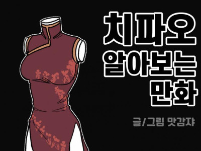 치파오 알아보는 만화